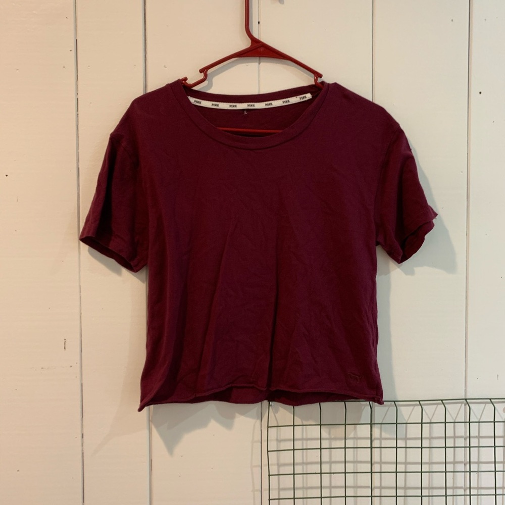 Pink crop top